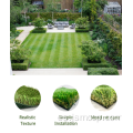 Jardín resistente al fuego hierba artificial de 30 mm de alta densidad